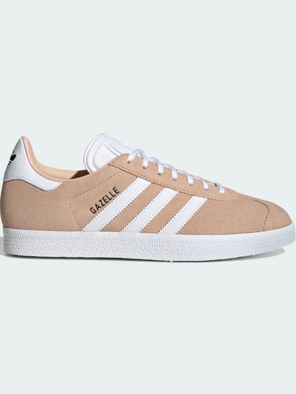 Adidas Originals Women's Halo Blush White Gazelle Shoes Size 7.5 ID7006